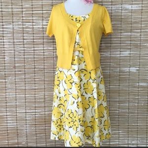 Jackie O (60’s style) Dress 2 Piece Set w/sweater